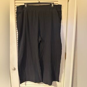 Gauzey wide leg pants